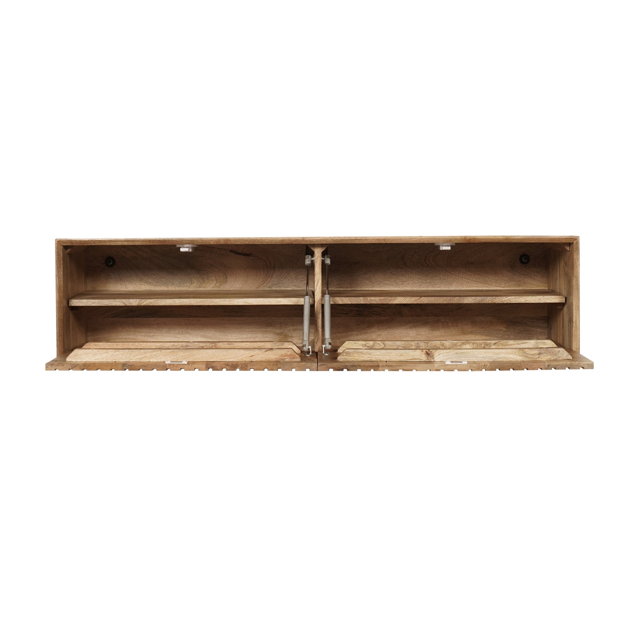 Zwevend TV-meubel Lunelle - Beige - 120 cm