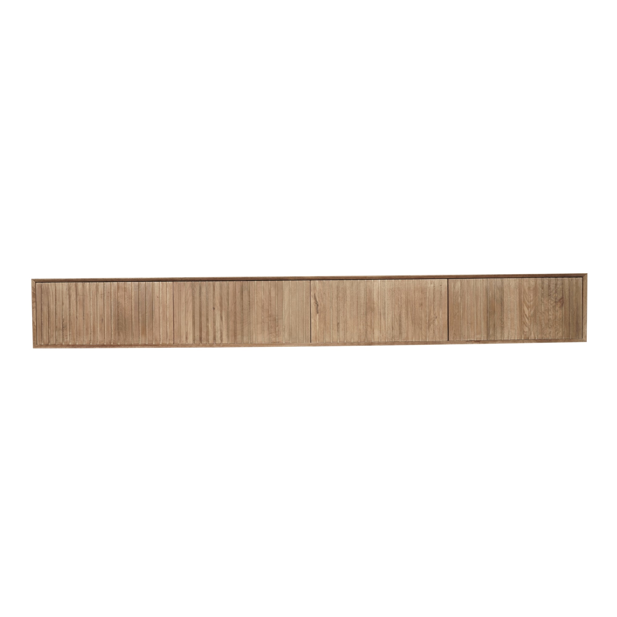 Zwevend TV-meubel Lunelle - Beige - 120 cm