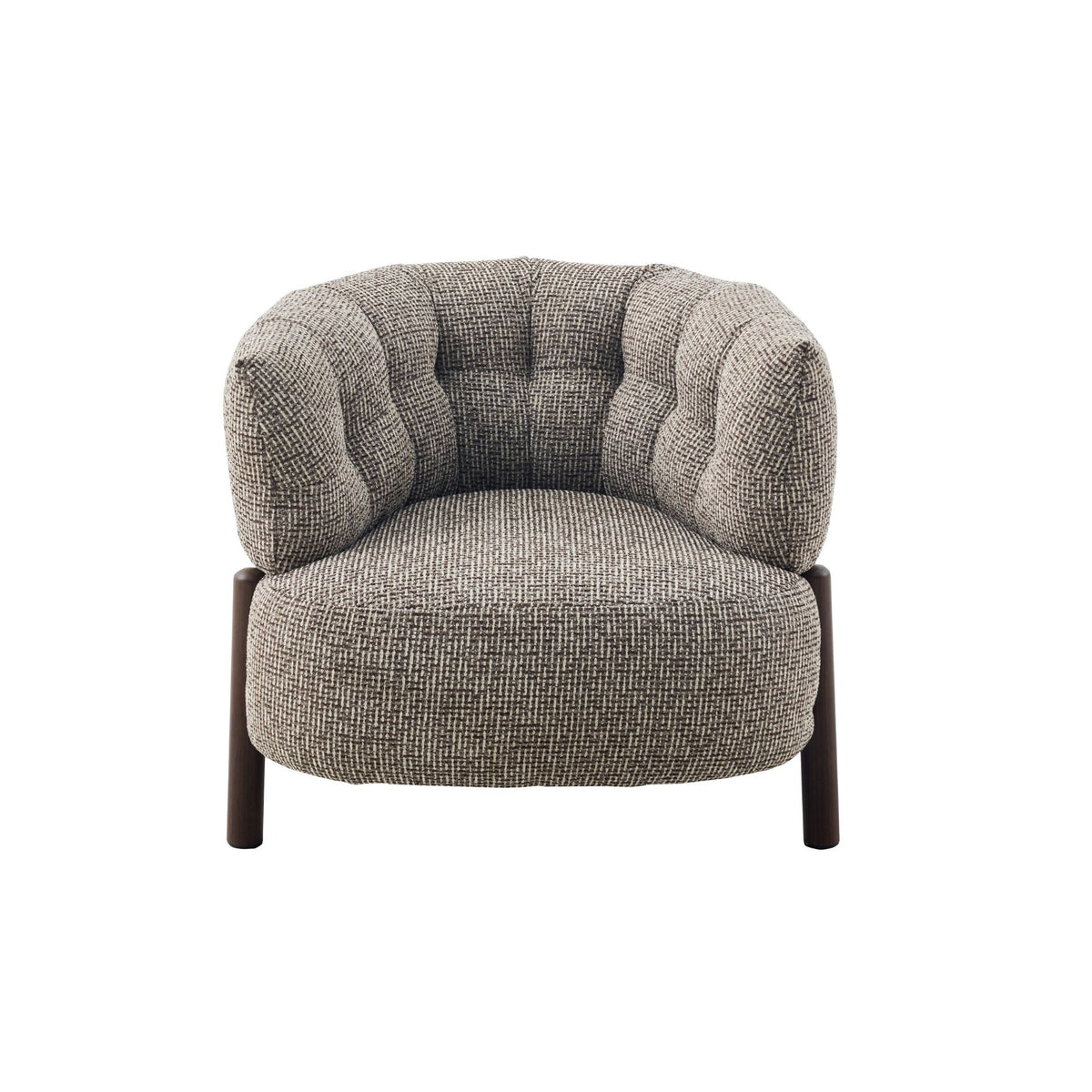 Fauteuil Lolu - Bruin - Ote Stof