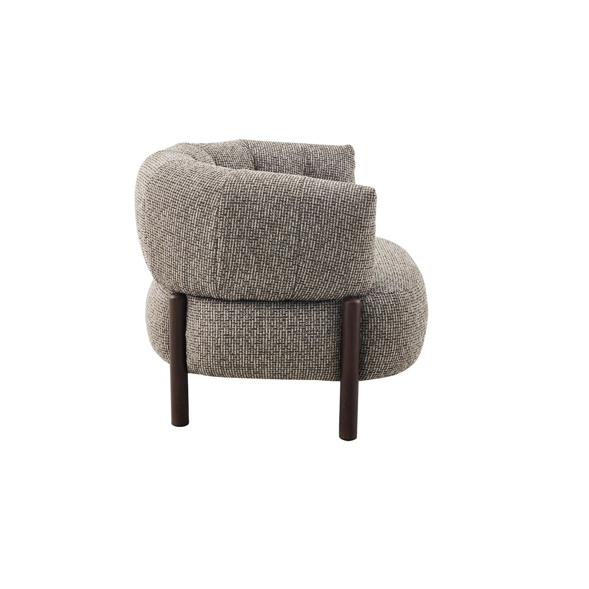Fauteuil Lolu - Bruin - Ote Stof