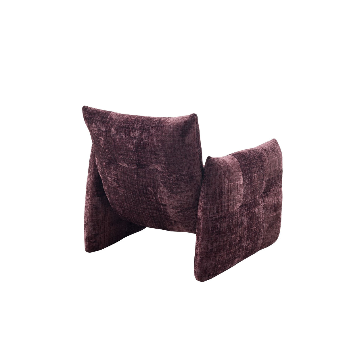 Fauteuil Milly - Aubergine - Canto Stof
