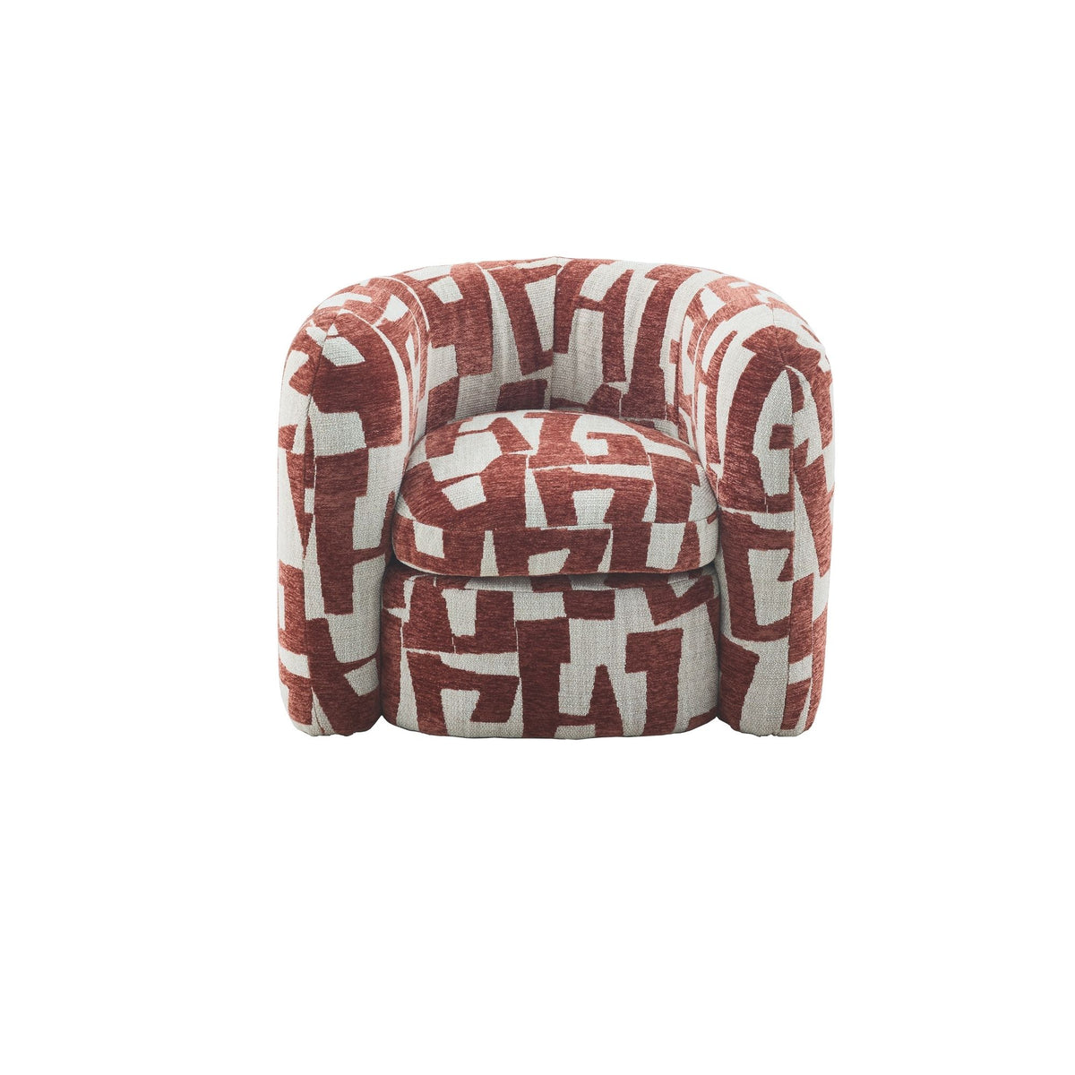 Fauteuil Isadee - Rood - Mosa Stof