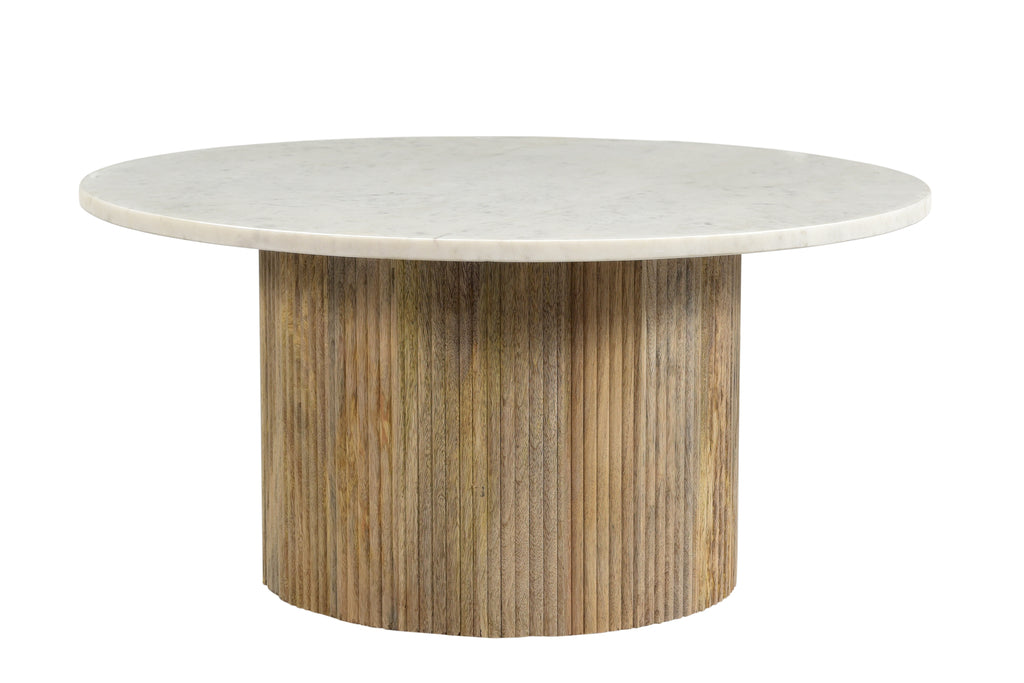 Salontafel Nova - Wit - Marmer
