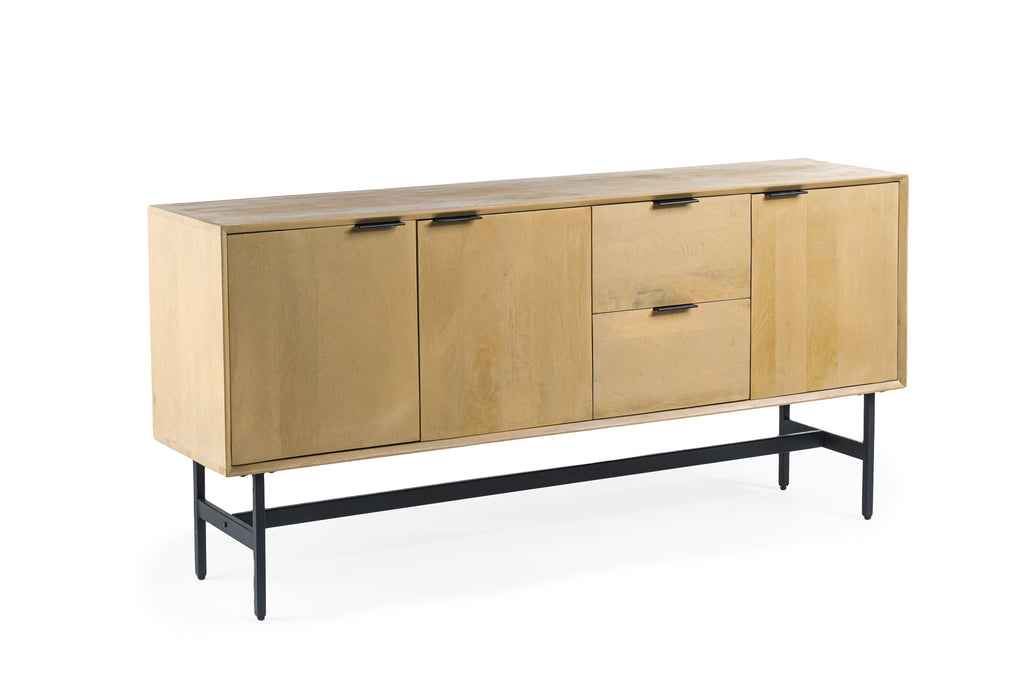 Dressoir Kay - Naturel - Acaciahout - 180 cm