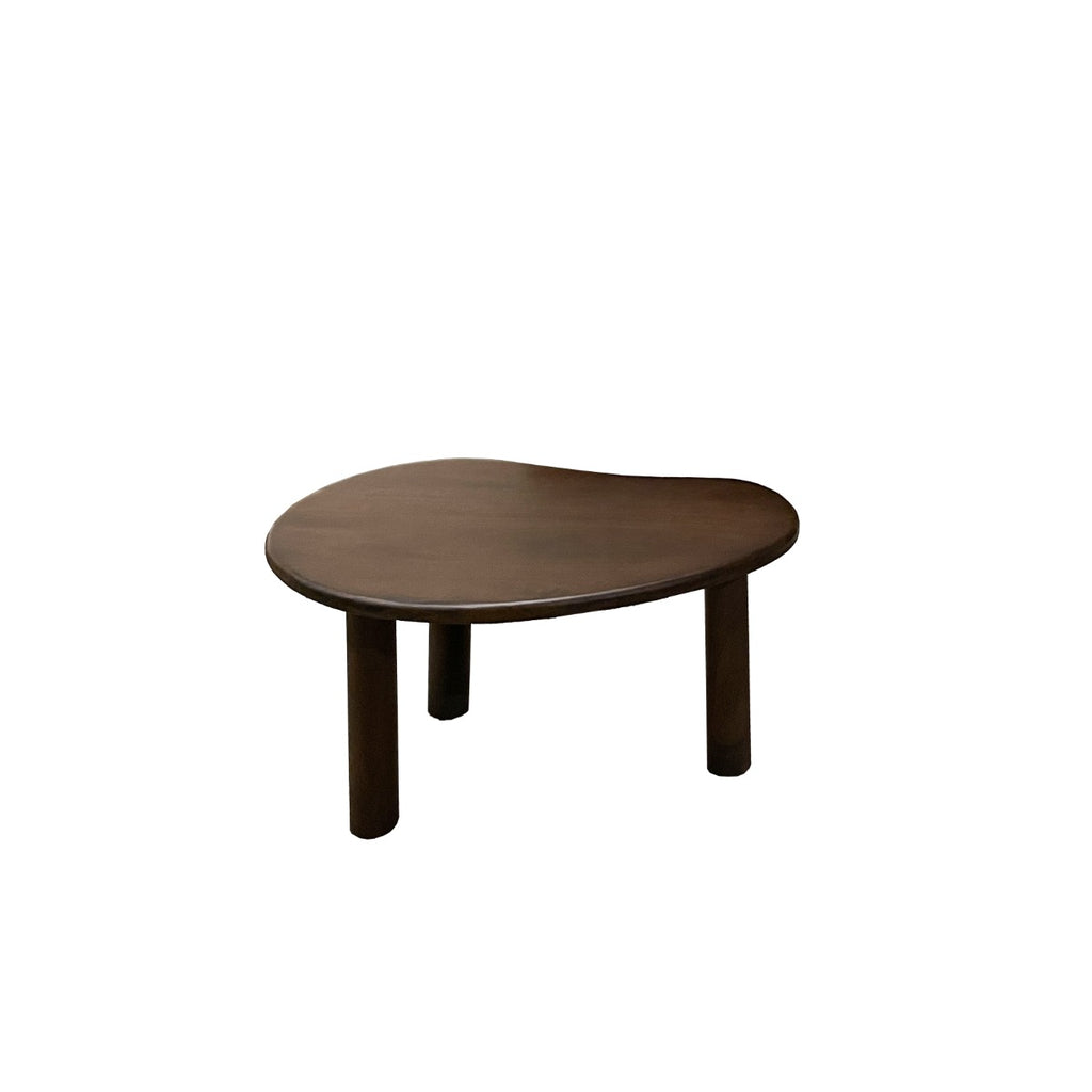Salontafel Nubi - Donkerbruin - Organisch - Mangohout - Set van 2