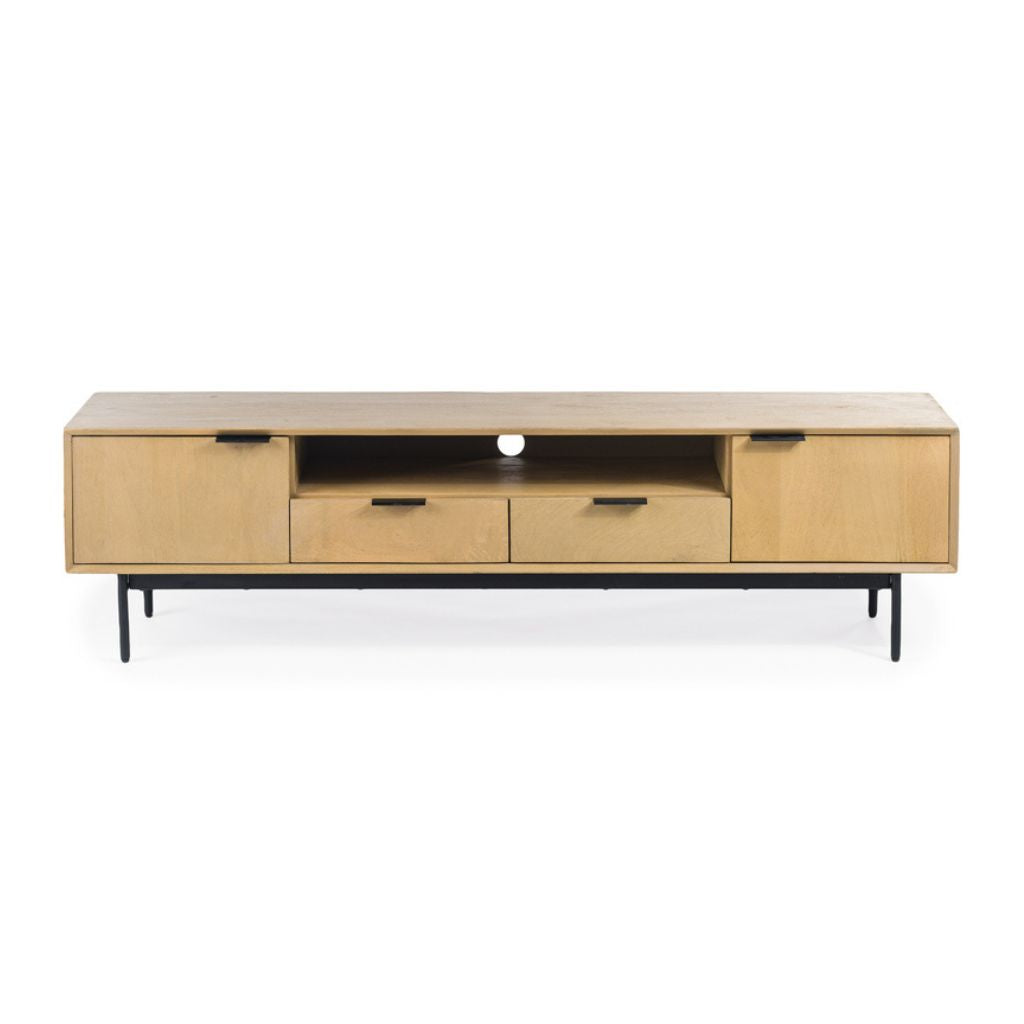 TV-Meubel Kaat - Lichtbruin - Acaciahout - 170 cm