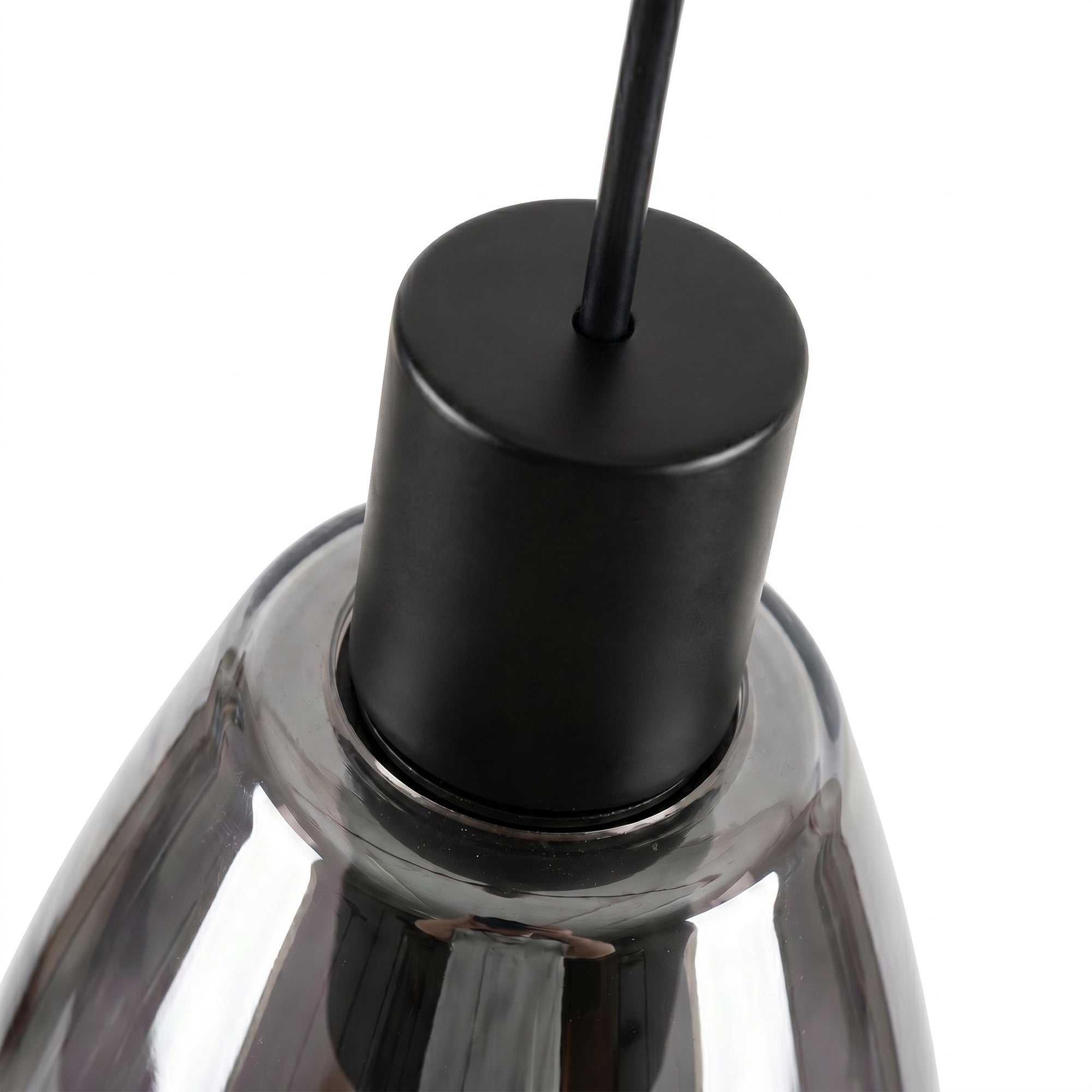 Hanglamp Rhode - 3-lichts - Smoke - Glas