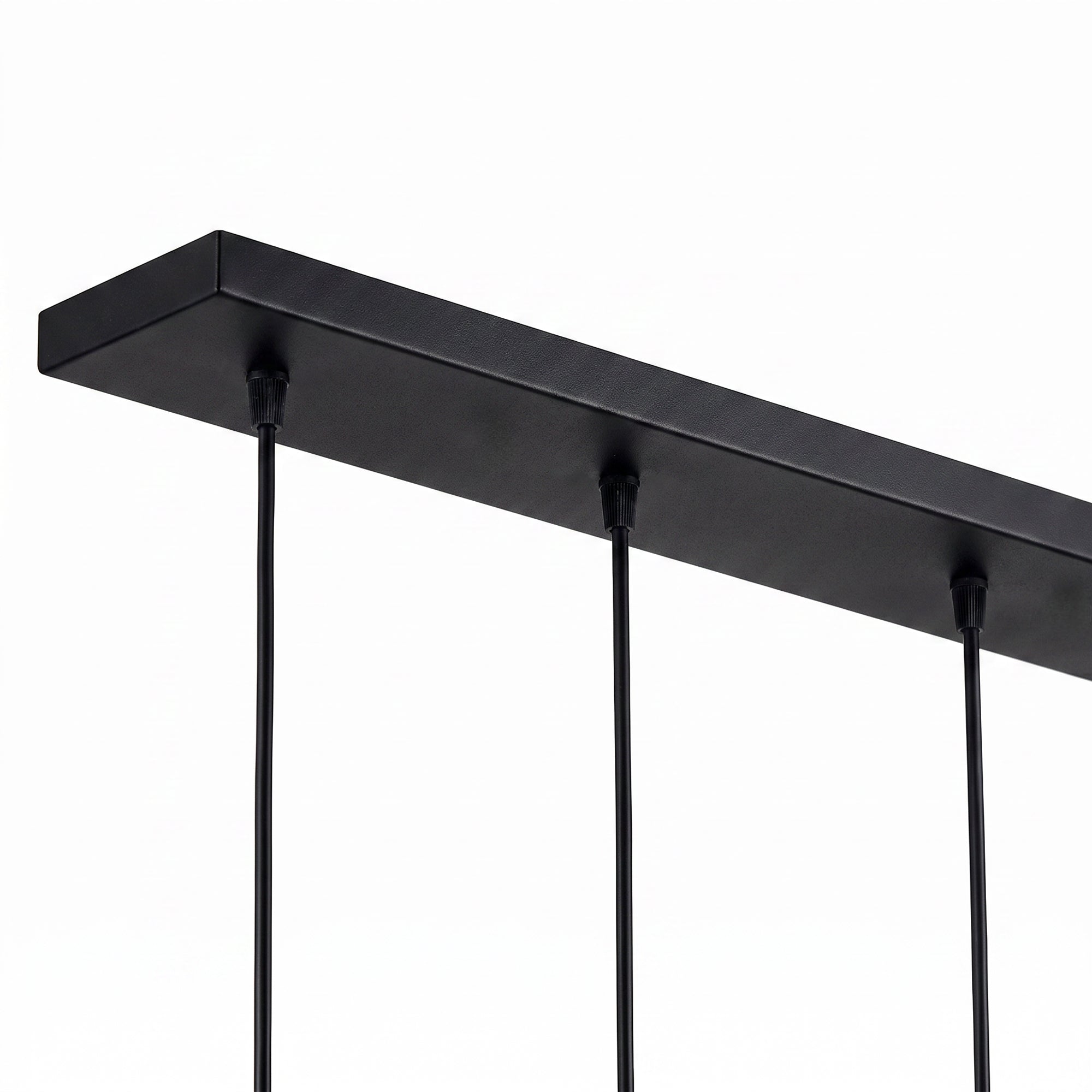 Hanglamp Alba - 4-lichts - Amberkleurig - Glas