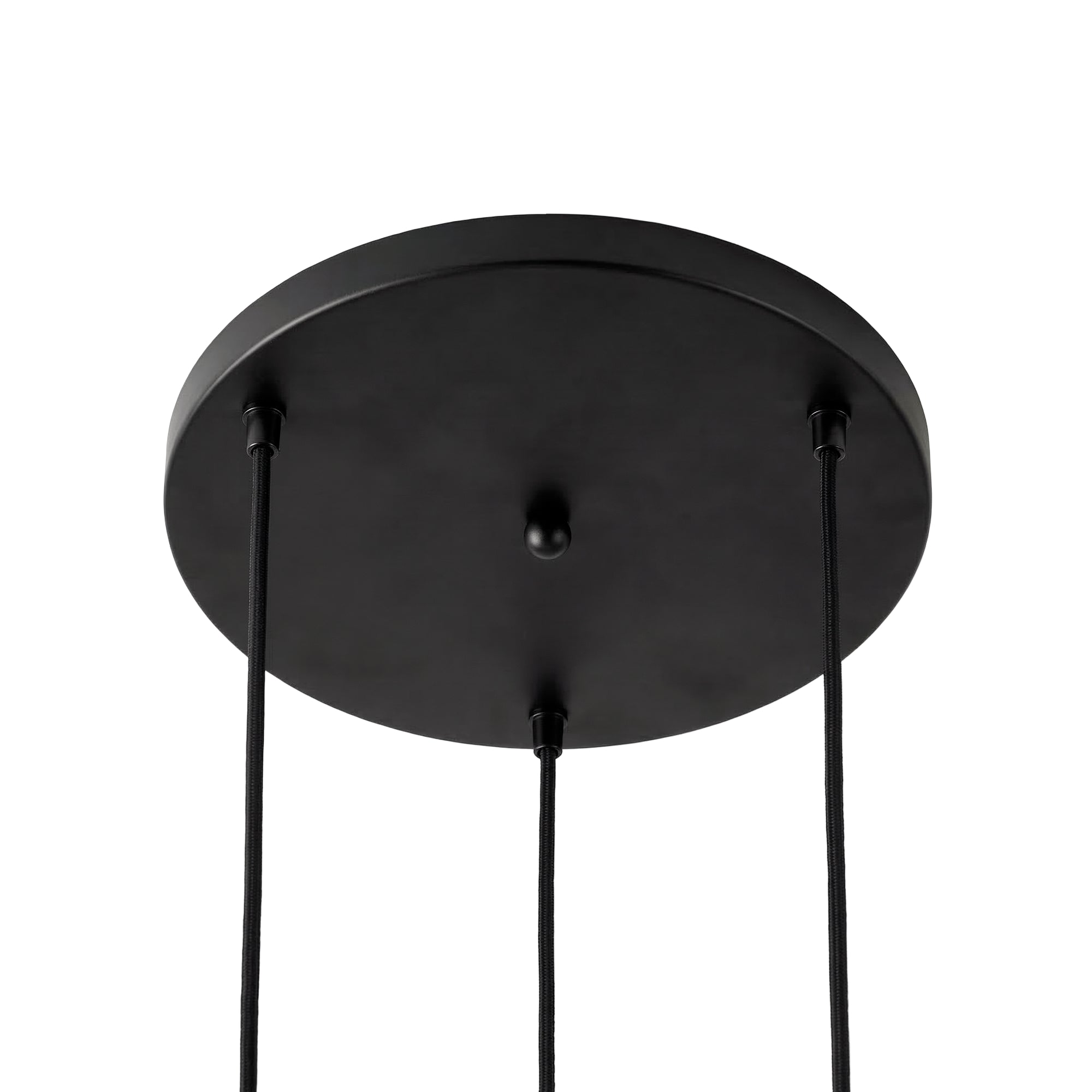 Hanglamp Nusa - 3-lichts - Amberkleurig - Glas