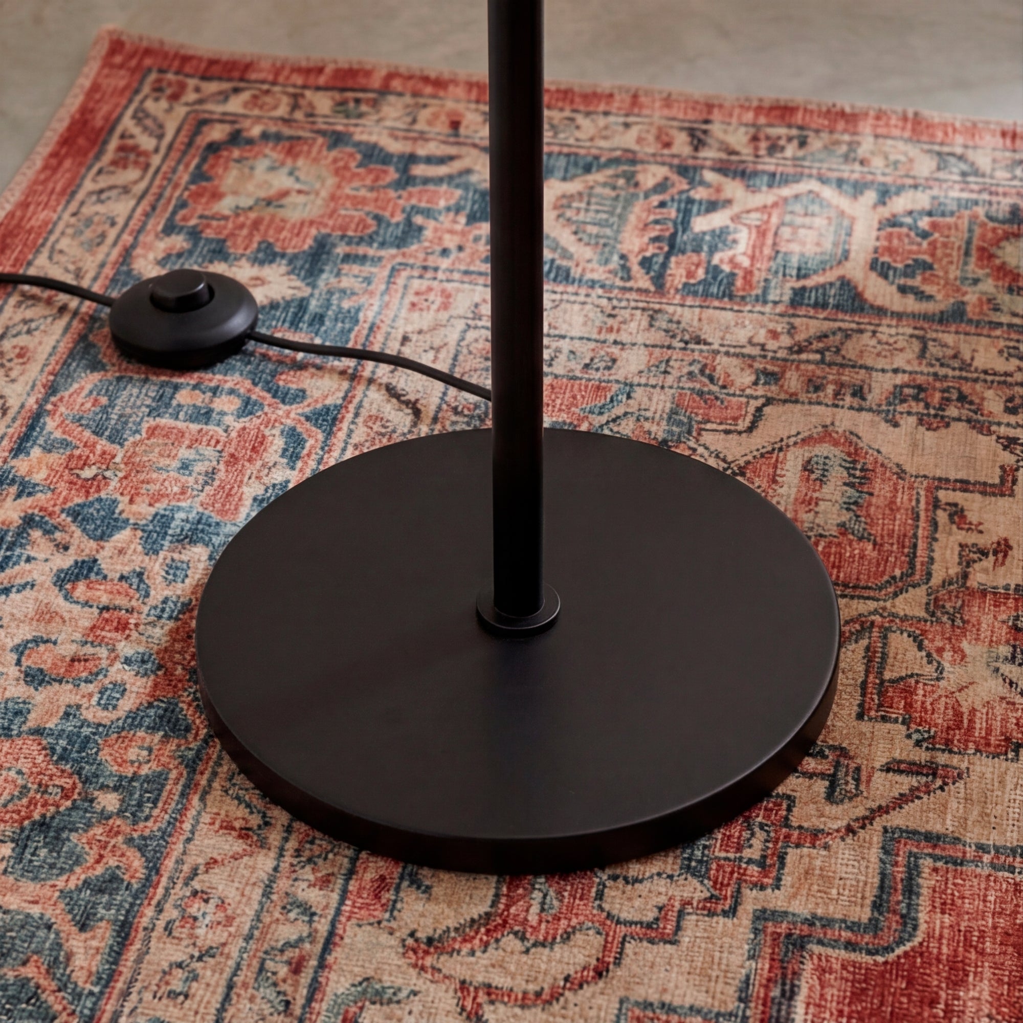 Vloerlamp Celia - 1-lichts - Smoke - Glas - 170 cm