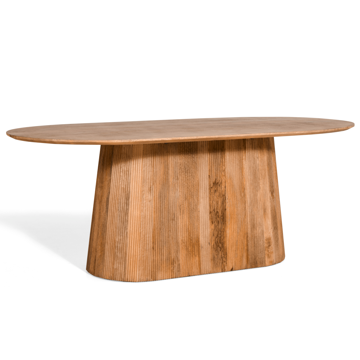 Eettafel Harmony - Lichtbruin - Mangohout - 230 cm