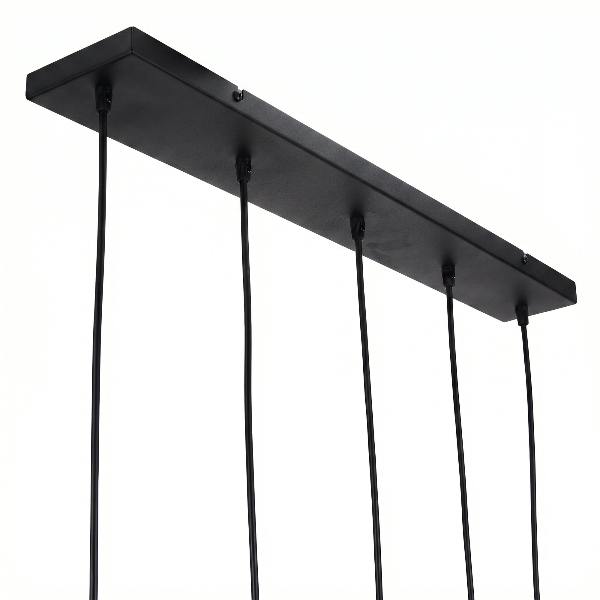 Hanglamp Diora - 5-lichts - Smoke - Glas