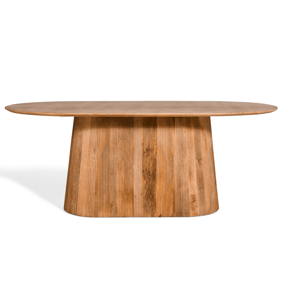 Eettafel Harmony - Lichtbruin - Mangohout - 230 cm