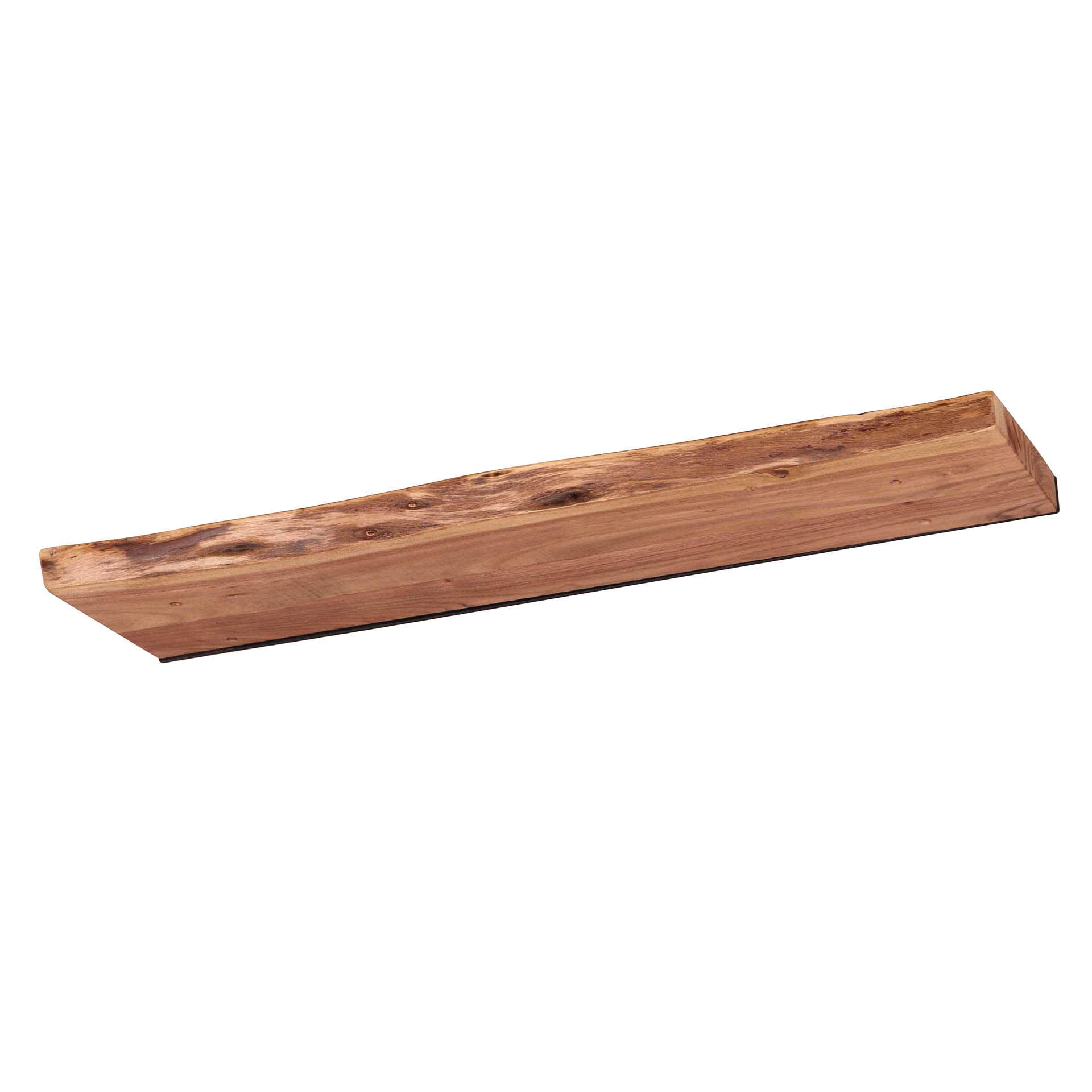 Wandplank Luc - Bruin - Acaciahout - 90 cm