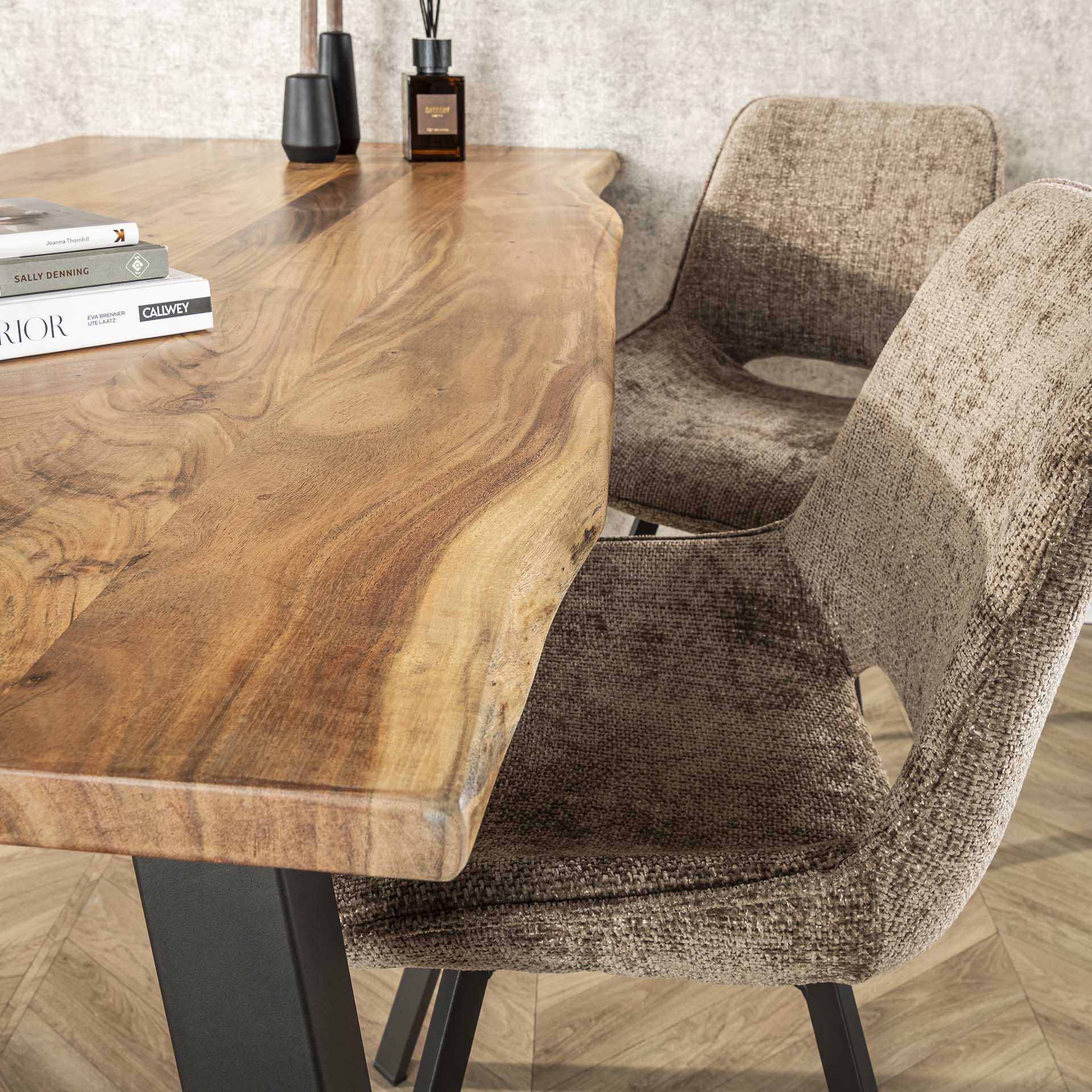 Eettafel Hazel - Rechthoekig - Acaciahout - 180 cm