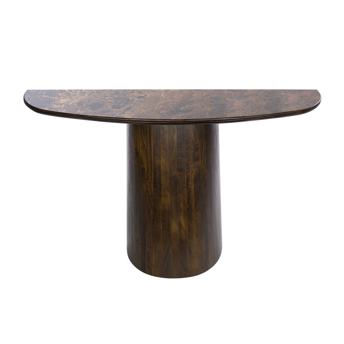 Haltafel Empera van Meubelista, 120 cm, keramiek Dark Emperador