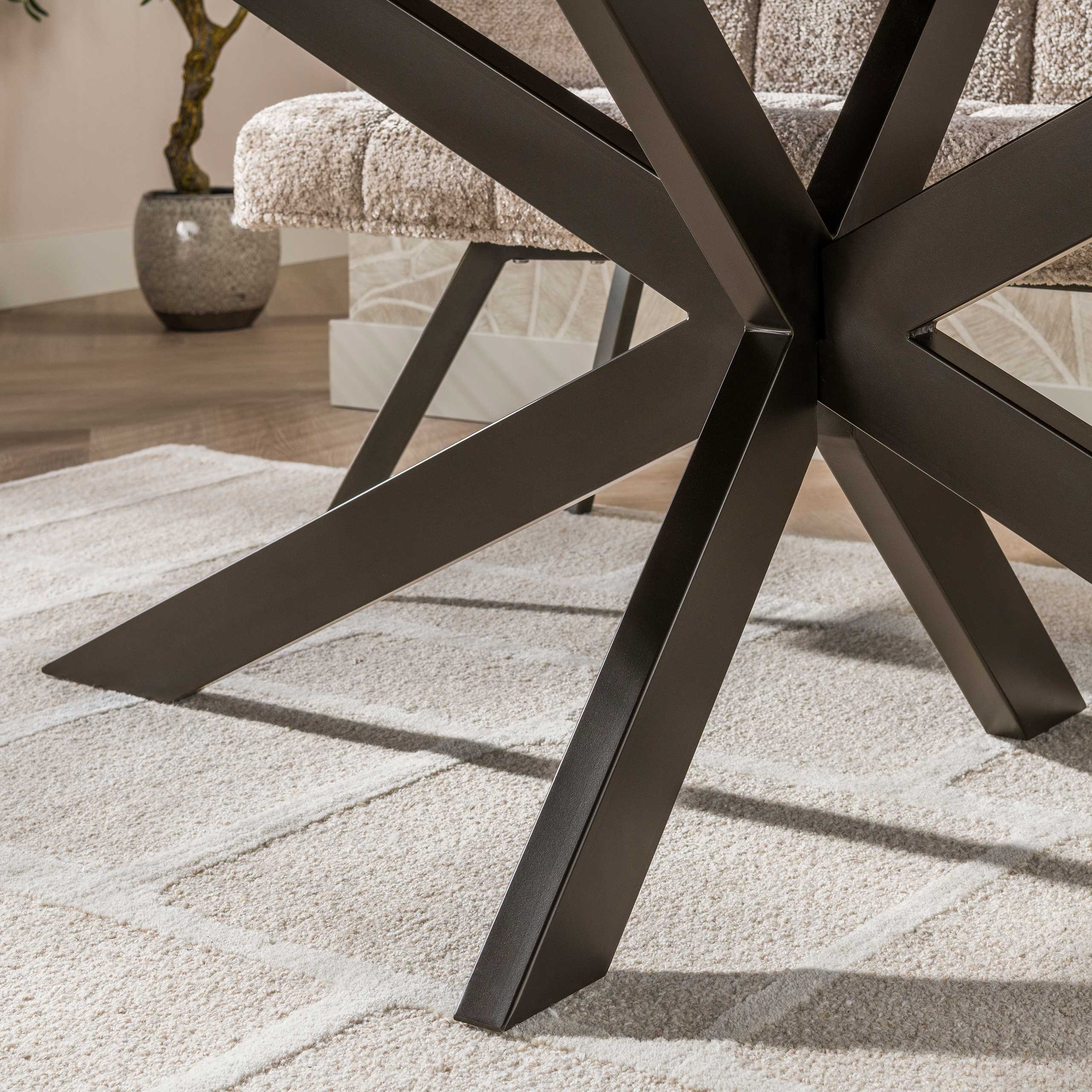 Eettafel Arlune - Deens Ovaal - Acaciahout - 180 cm