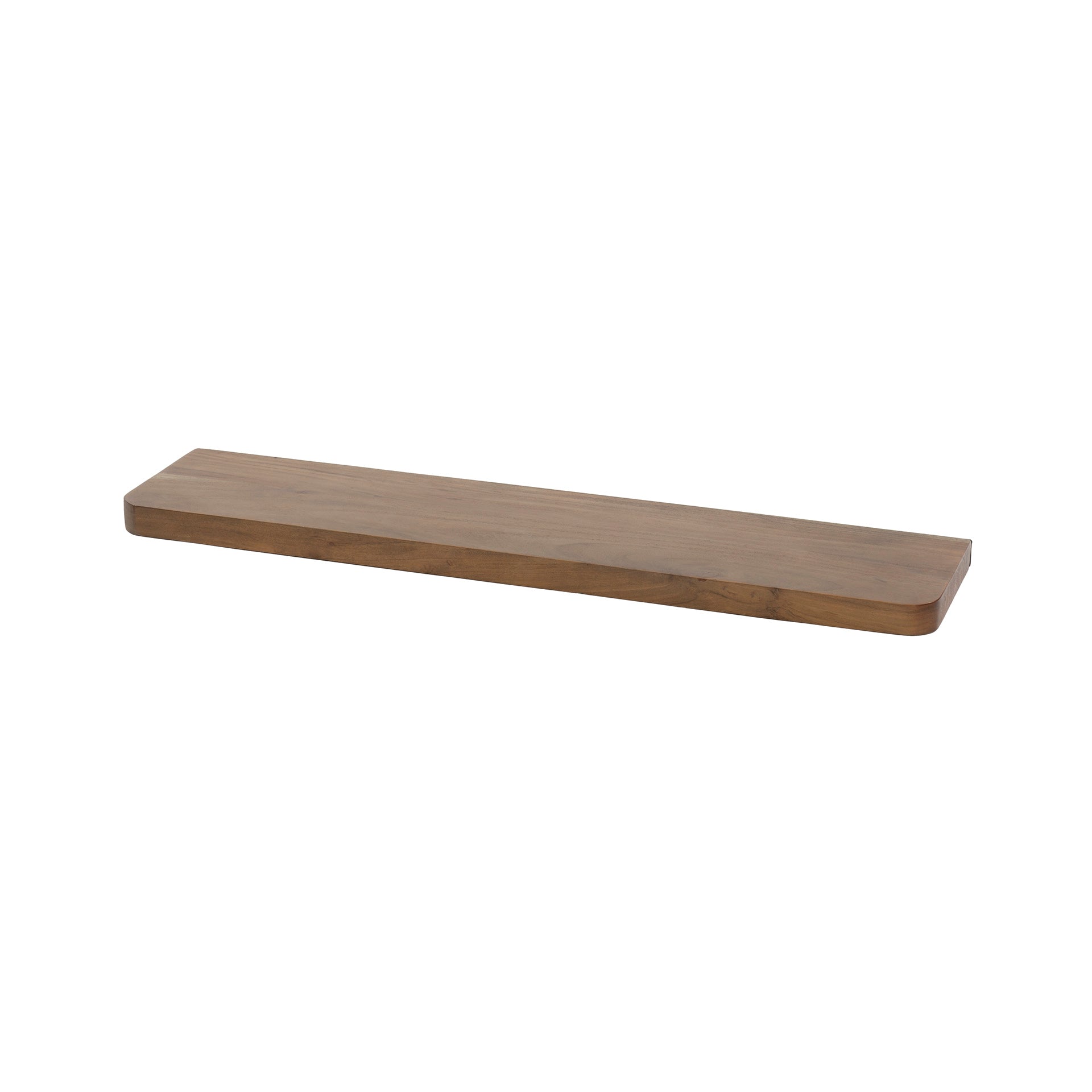 Wandplank Lume - Donkerbruin - Acaciahout - 90 cm