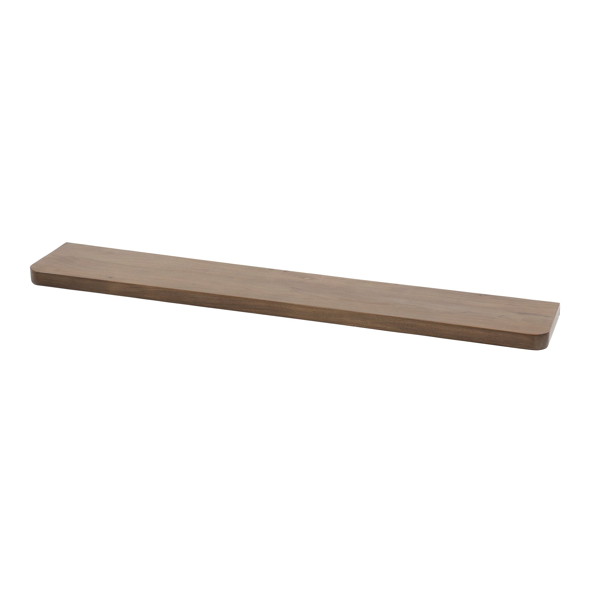Wandplank Lume - Donkerbruin - Acaciahout - 120 cm