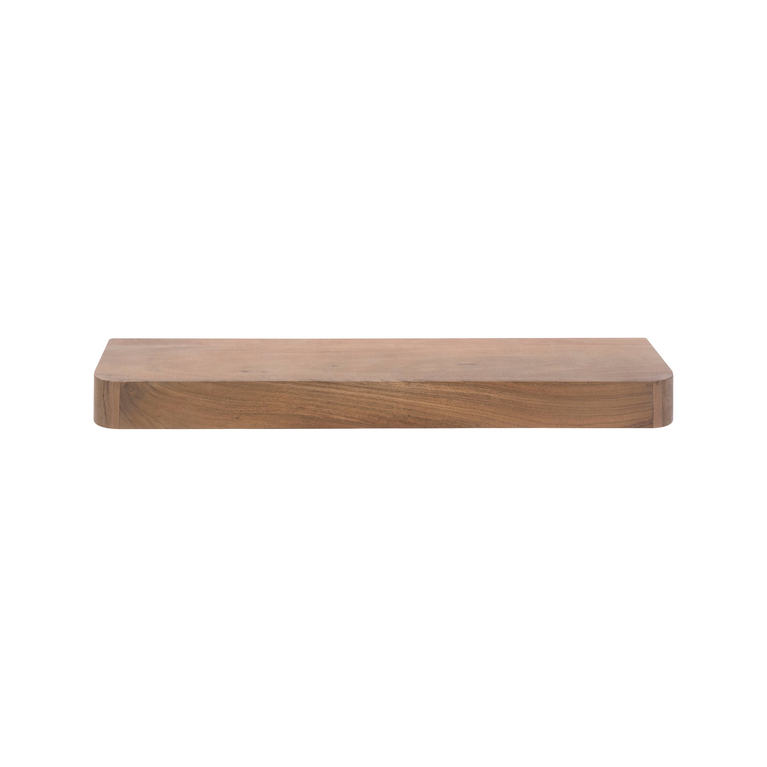 Wandplank Brodie - Donkerbruin - Acaciahout - 100 cm