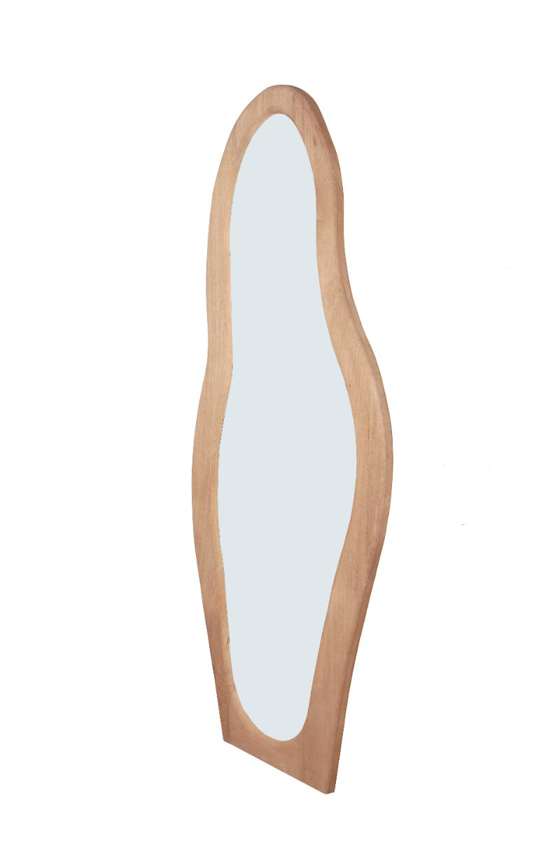 Organische Spiegel Josje - Bruin - 200 cm