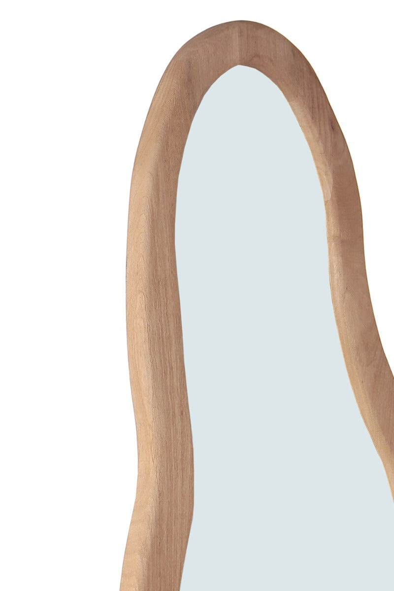 Organische Spiegel Josje - Bruin - 200 cm