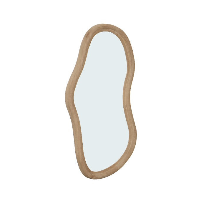 Organische Spiegel Lova - Bruin - 78 cm