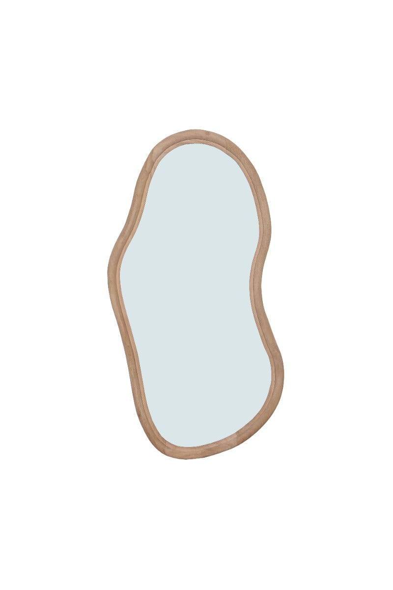 Organische Spiegel Lova - Bruin - 120 cm