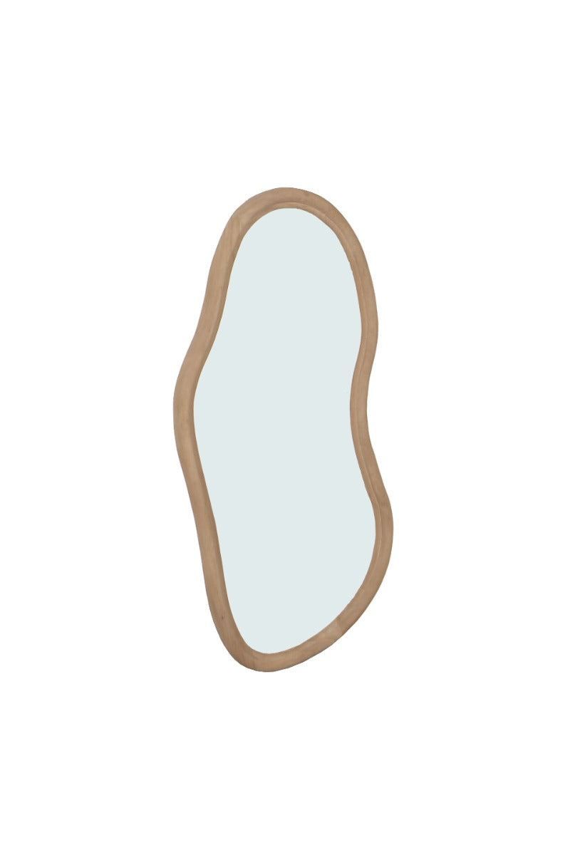 Organische Spiegel Lova - Bruin - 120 cm