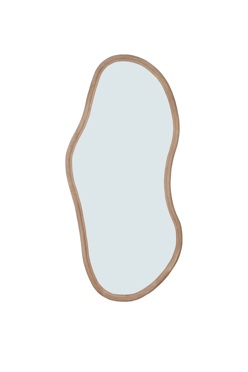 Organische Spiegel Lova - Bruin - 170 cm