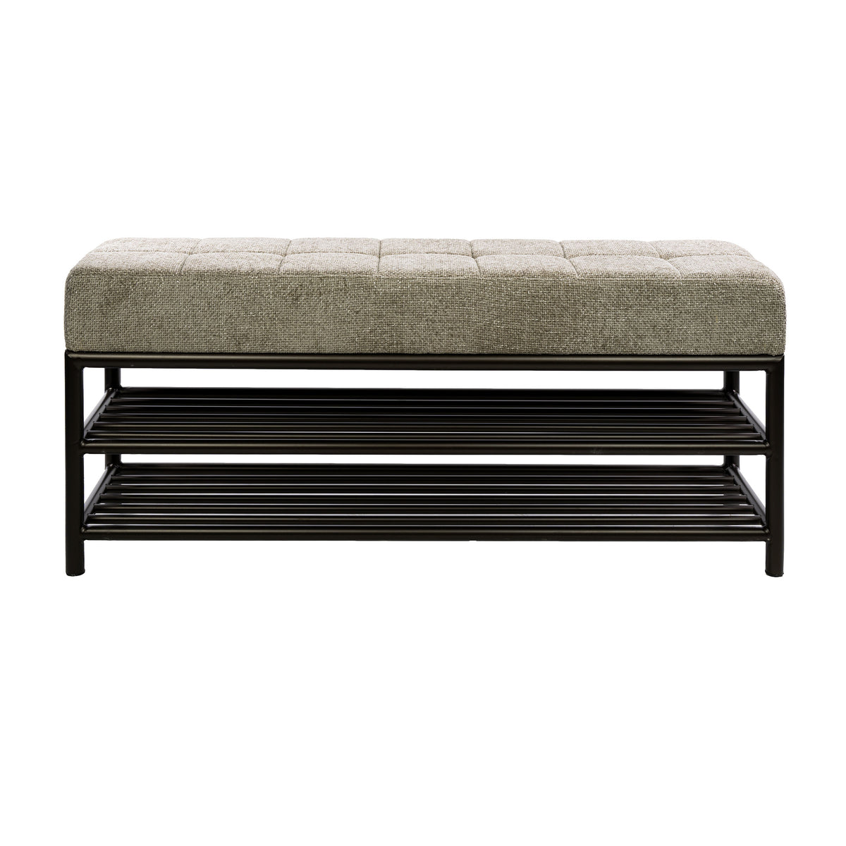 Schoenenbank Lumi - Brons - Gepoedercoat Staal - 125 cm