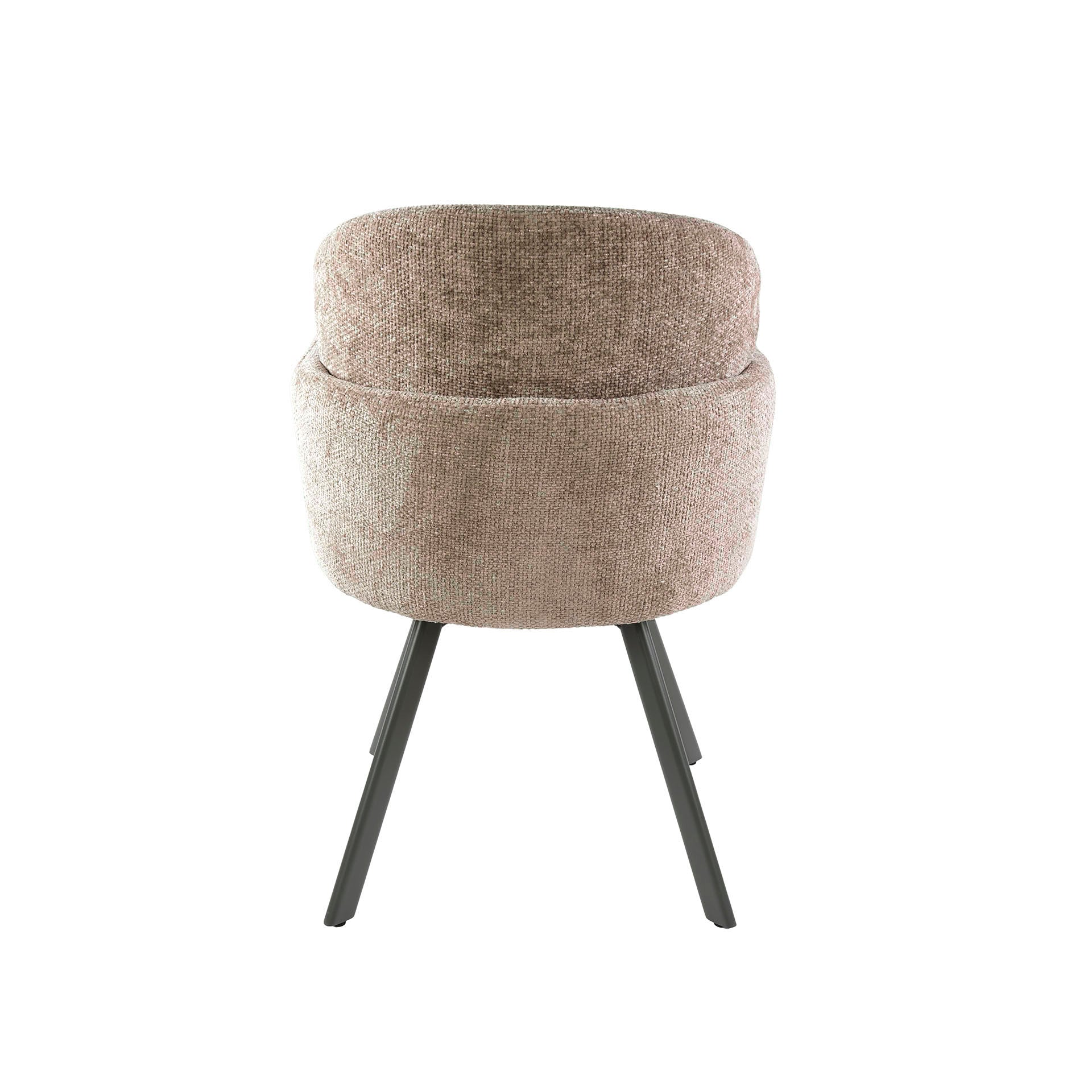Eetkamerstoel Vionne - Beige - Renegade Stof - Draaibaar