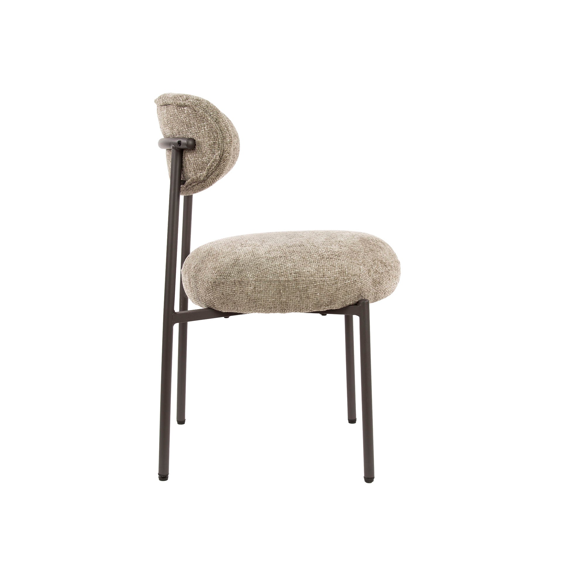 Eetkamerstoel Eluni - Beige - Renegade Stof