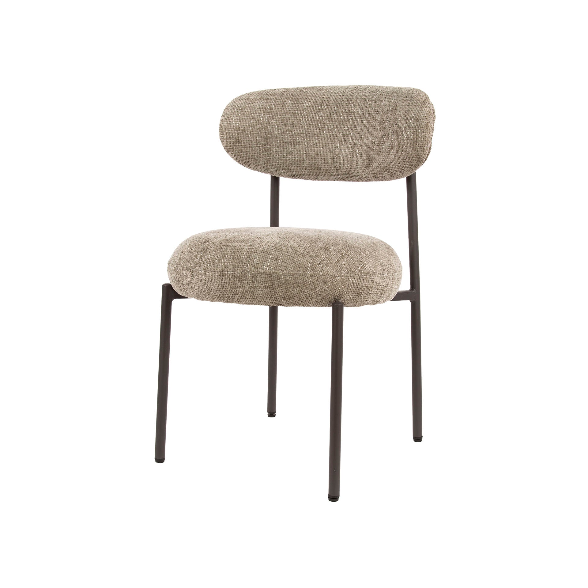 Eetkamerstoel Eluni - Beige - Renegade Stof