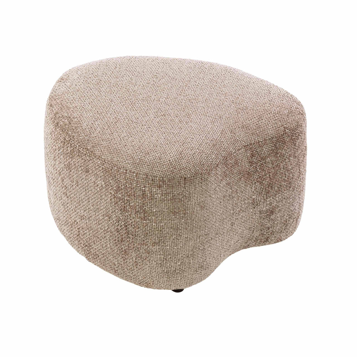 Poef Sissi - Organisch - Beige - Cargo Stof