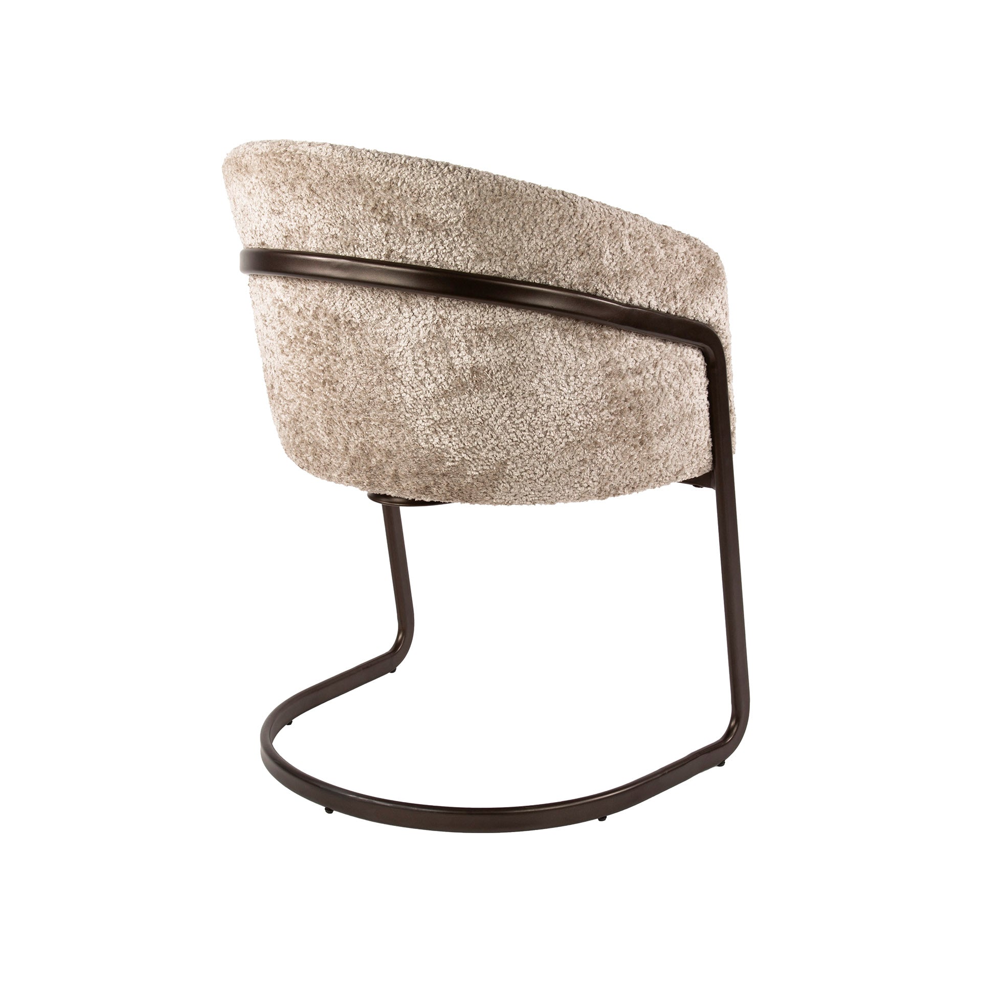 Eetkamerstoel Fiffy - Beige - Savelle Stof