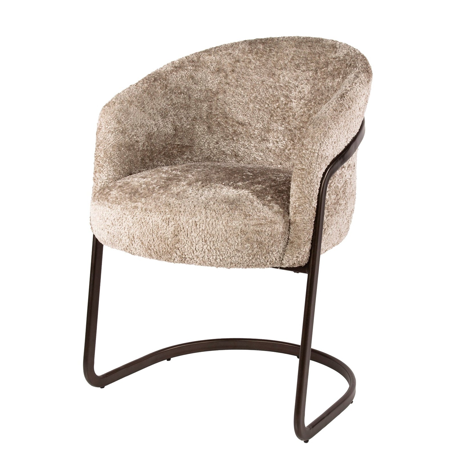 Eetkamerstoel Fiffy - Beige - Savelle Stof