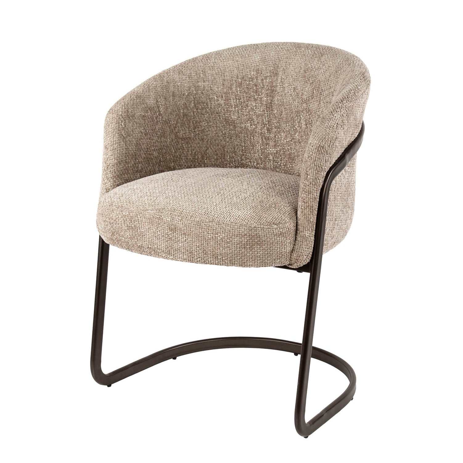 Eetkamerstoel Fiffy - Beige - Renegade Stof