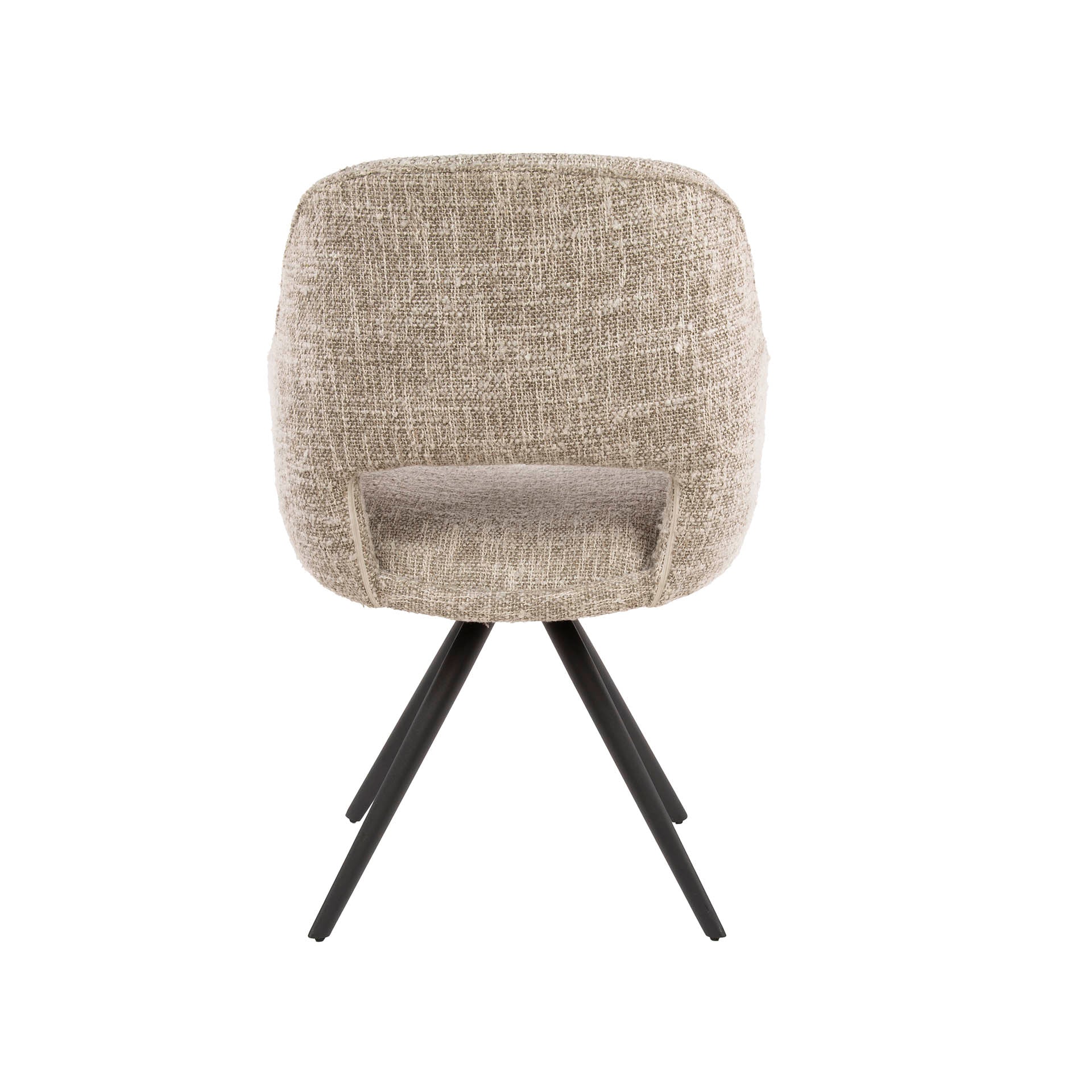 Eetkamerstoel Aurelia - Beige - Renegade Stof - Draaibaar