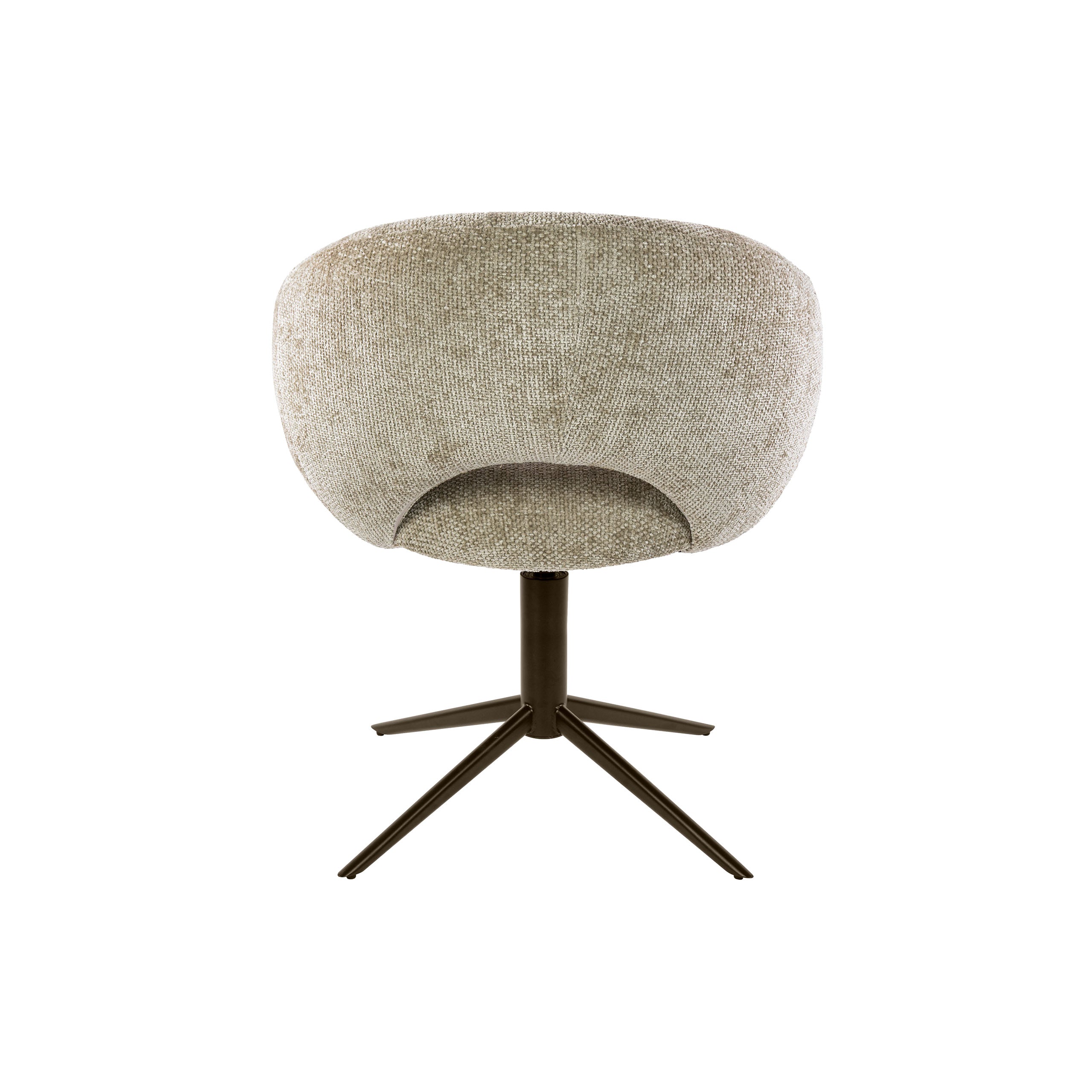 Eetkamerstoel Chup - Beige - Renegade Stof - Draaibaar