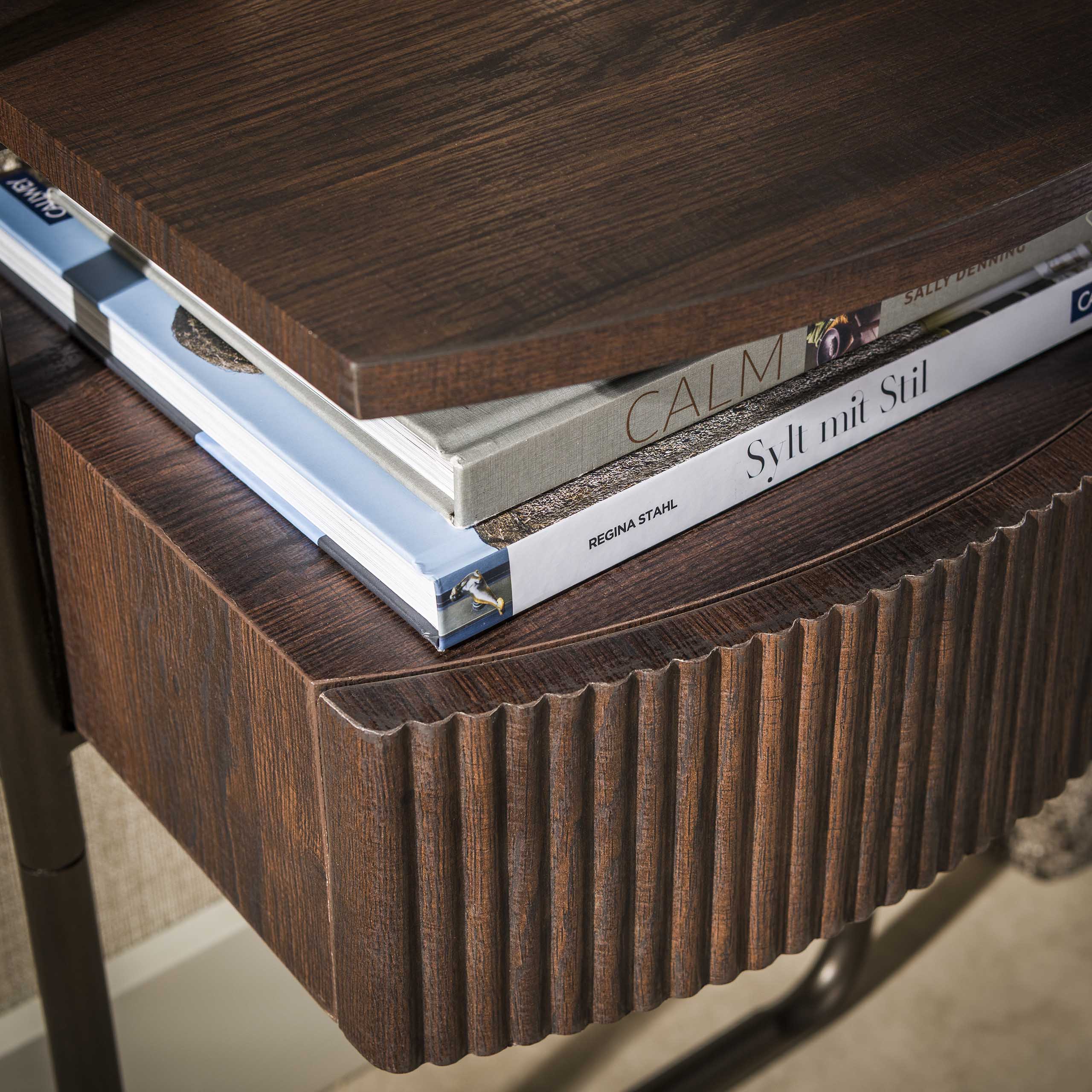 Nachtkastje Marvello - Brons - Staand