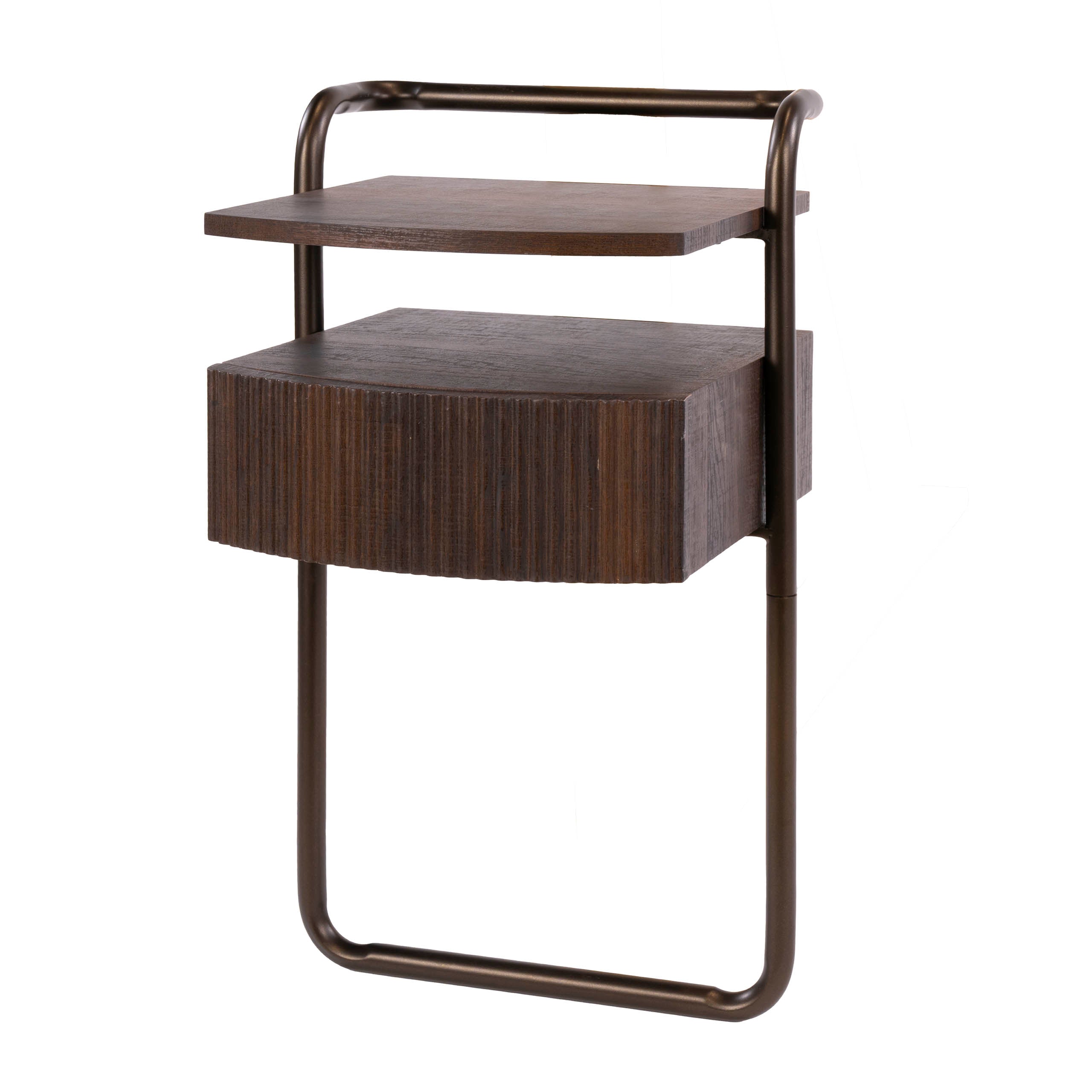 Nachtkastje Marvello - Brons - Staand