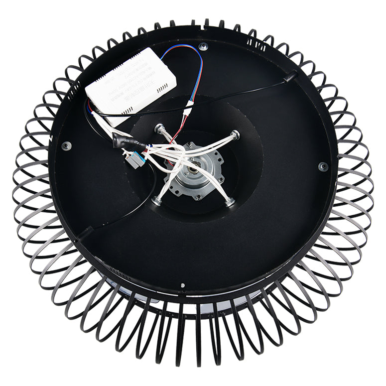 Plafondventilator Sora - Met Lamp - Mat Zwart