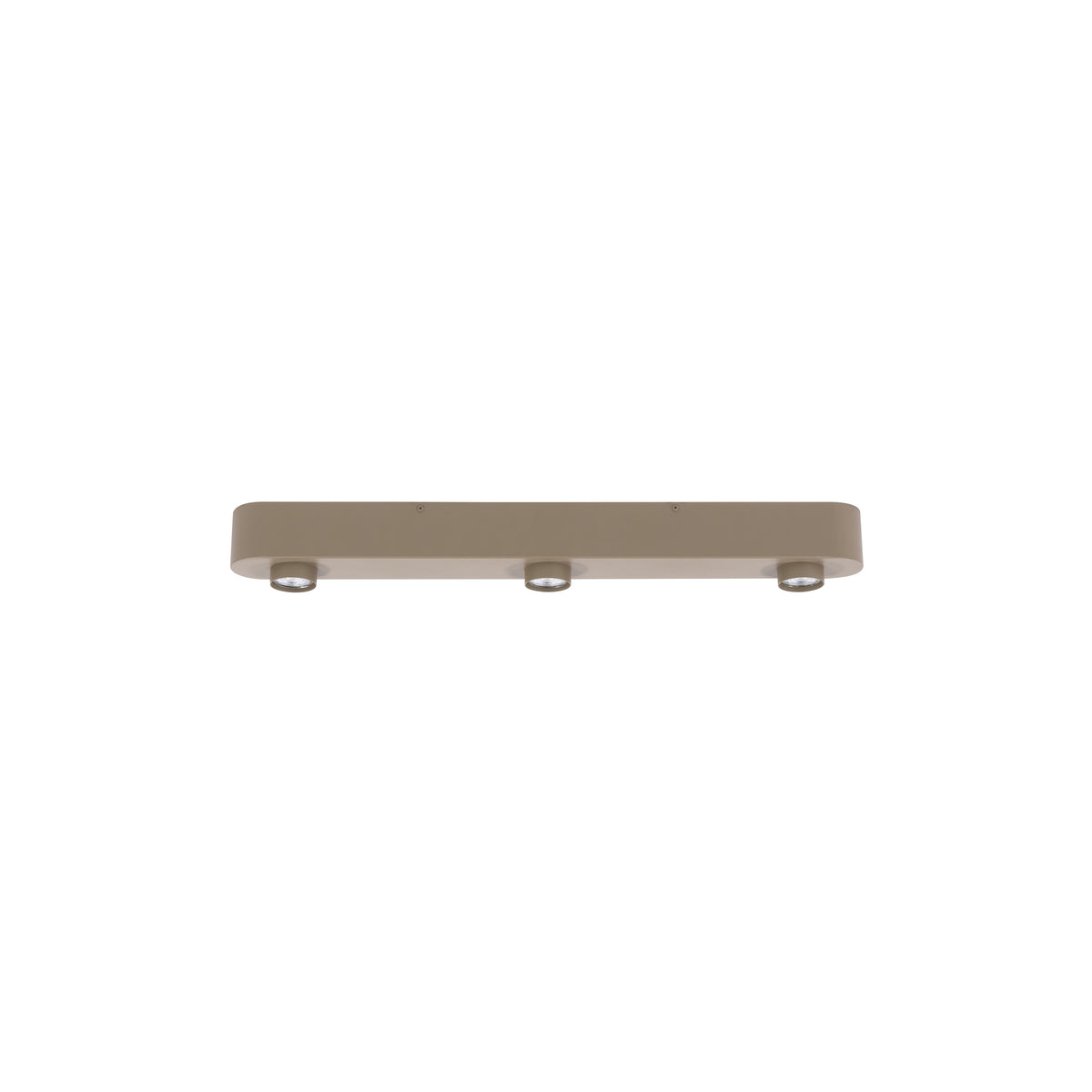 Plafondlamp Gusto - 3-lichts - Beige - Metaal - 75 cm