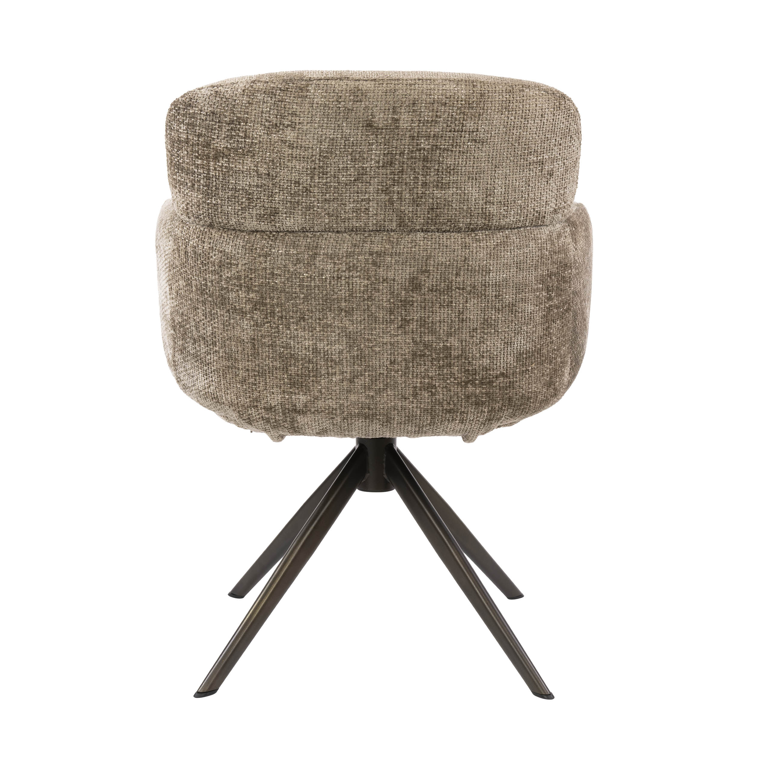 Eetkamerstoel Misano - Champagne - Renegade Stof - Draaibaar