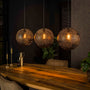 Hanglamp Elara - 3-lichts - Zwart - Metaal