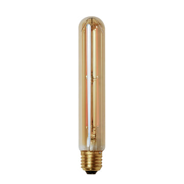 Lichtbron LED [T32-L185] Buis 18.5 cm - E27 4W 2100K 280LM - Dimbaar - Amberkleurig glas