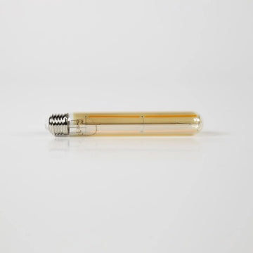 Lichtbron LED [T32-L185] Buis 18.5 cm - E27 4W 2100K 280LM - Dimbaar - Amberkleurig Glas