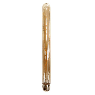 Lichtbron LED [T32-L300] Buis 30 cm - E27 4W 2100K 280LM - Dimbaar - Amberkleurig glas