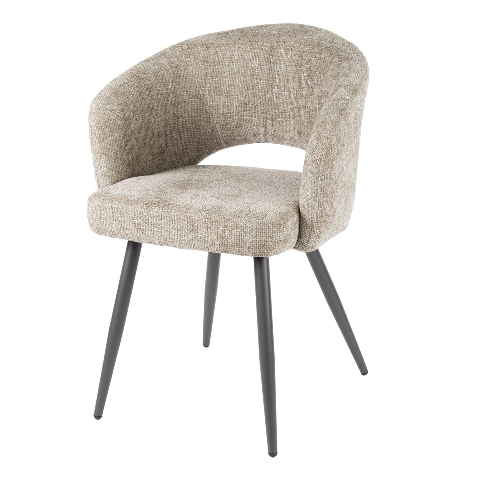 Eetkamerstoel Sydney Beige Renegade Stof Meubelista Main